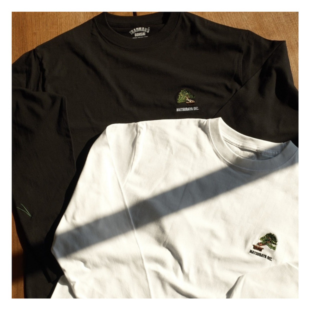 Bonsai Embroidery L/S Tee　- BLACK - 詳細画像